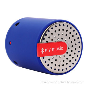Wireless Bluetooth Speakers with Handsfree Function, Made of Metal Case Material